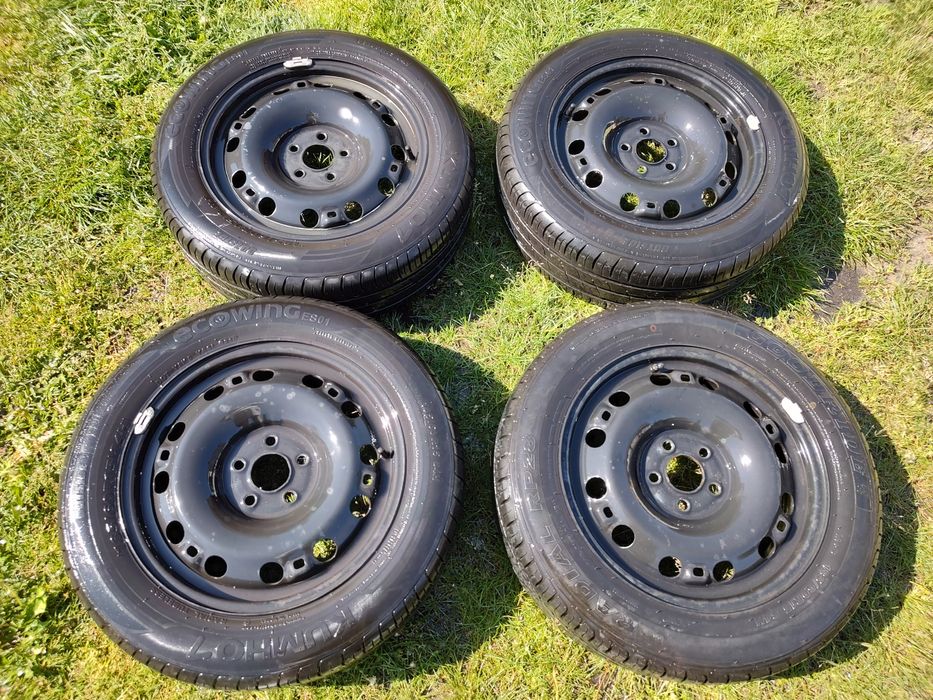 4 opony z felgami Kumho
