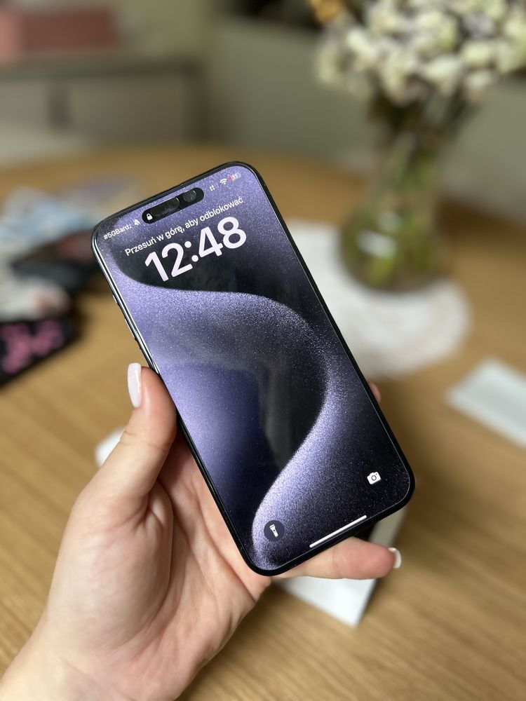Iphone 15 pro max 256 GB na gwarancji