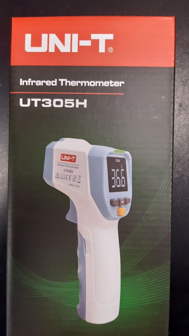 Termometr bezdotykowy do pomiaru temperatury ciała