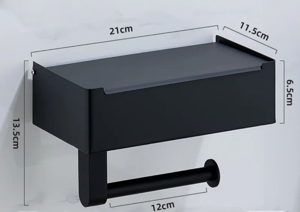 Suporte parede papel higiénico