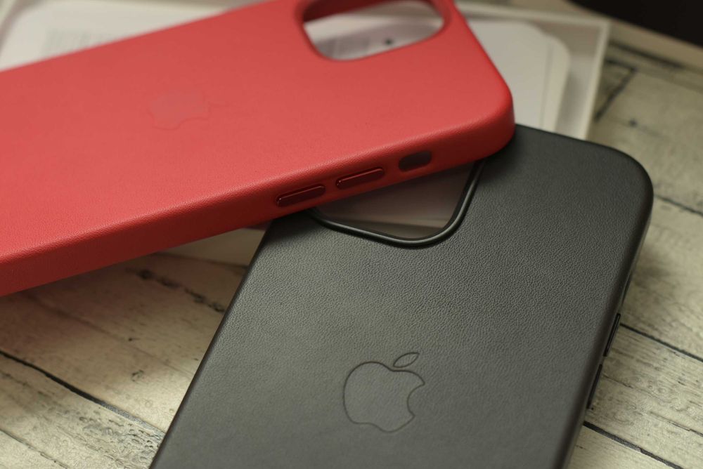 Чехол кожаный Apple Leather Case Iphone 14 11 pro max оригинал
