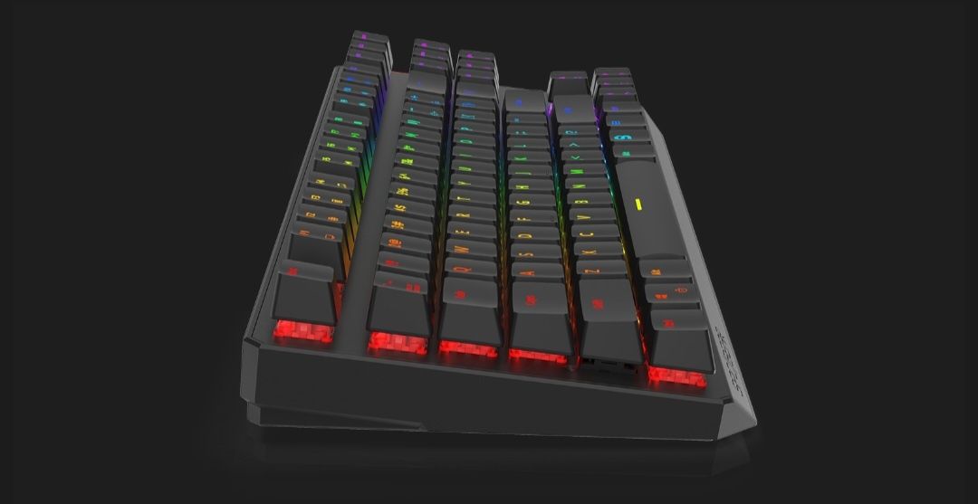 Mechanik dla gracza! SPC Gear GK630K • Kailh Blue • RGB • BDB stan •