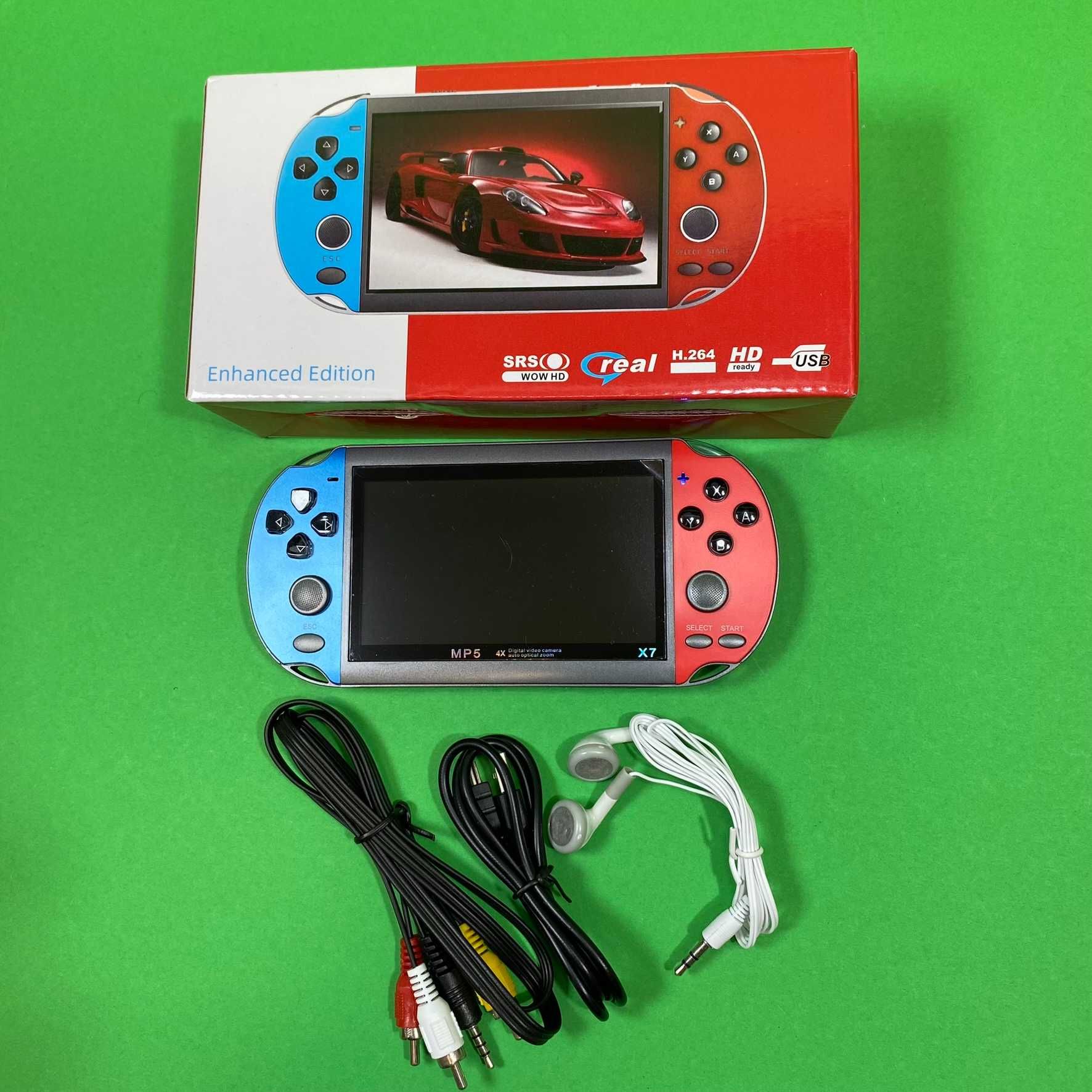 Игровая приставка консоль X7 Plus 5"1 8GB 10000 игор