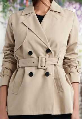 lekka kurtka parka oversize  L