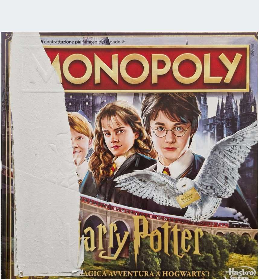 Gra planszowa Monopoly Harry Potter Hasbro - wersja WŁOSKA !!!