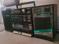 Retro Wieża Bombox FM Kaseciak Bluetooth PHILIPS D8678 Austria 1985r