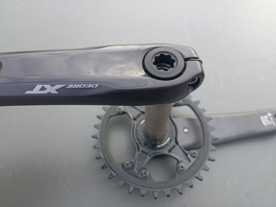 Nowe korby XT Shimano + zębatka