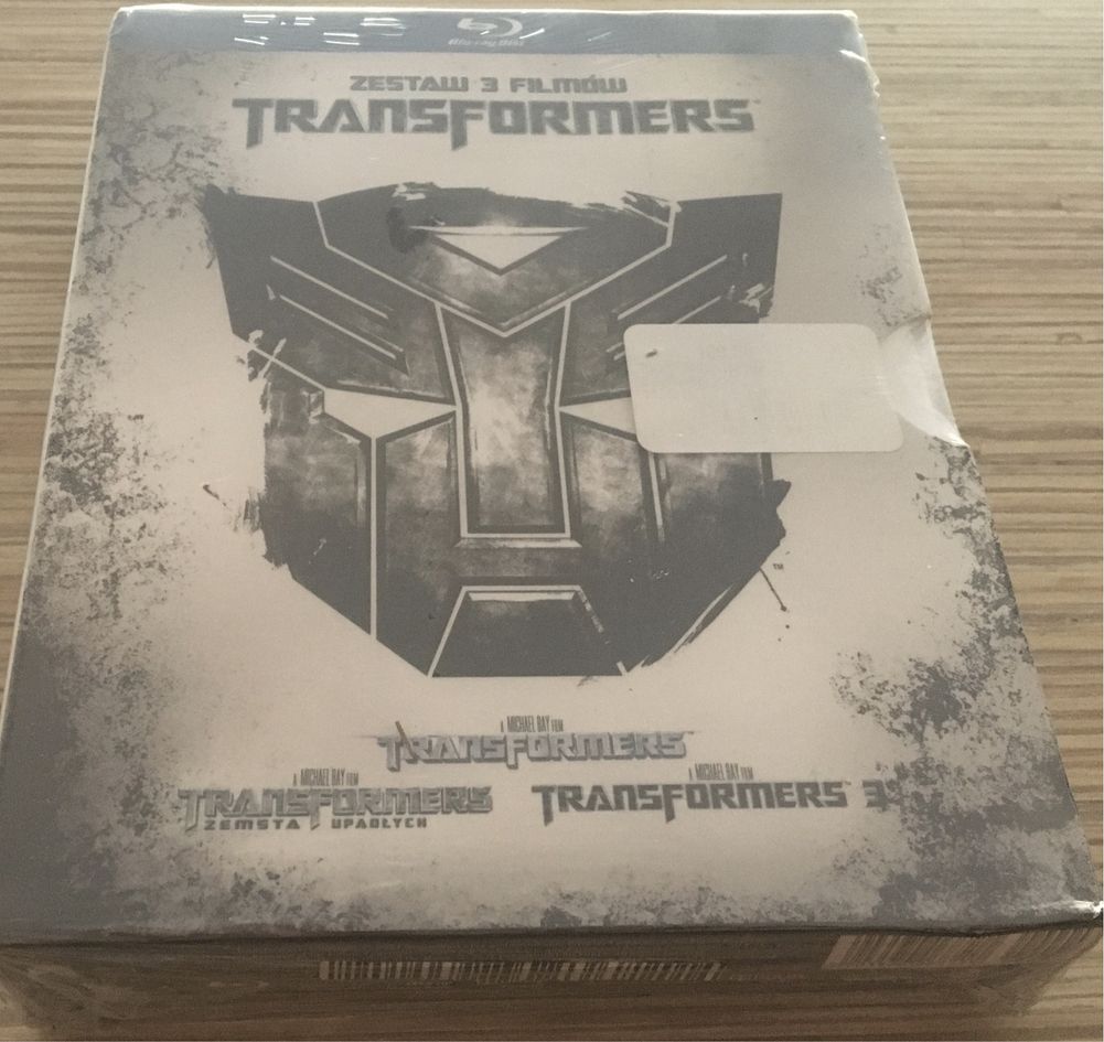 Transformers Trylogia Blu-ray PL Wydanie Polskie Folia