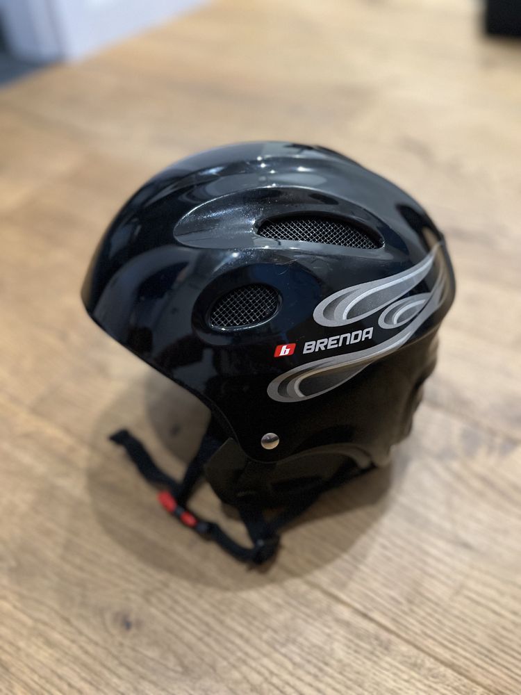 Zestaw narciarski, snowboardowy: Kask Brenda 54 + Gogle