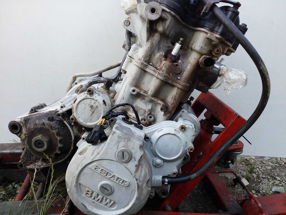 BMW f 650 gs Twin spark alternator kartery skrzynia biegów