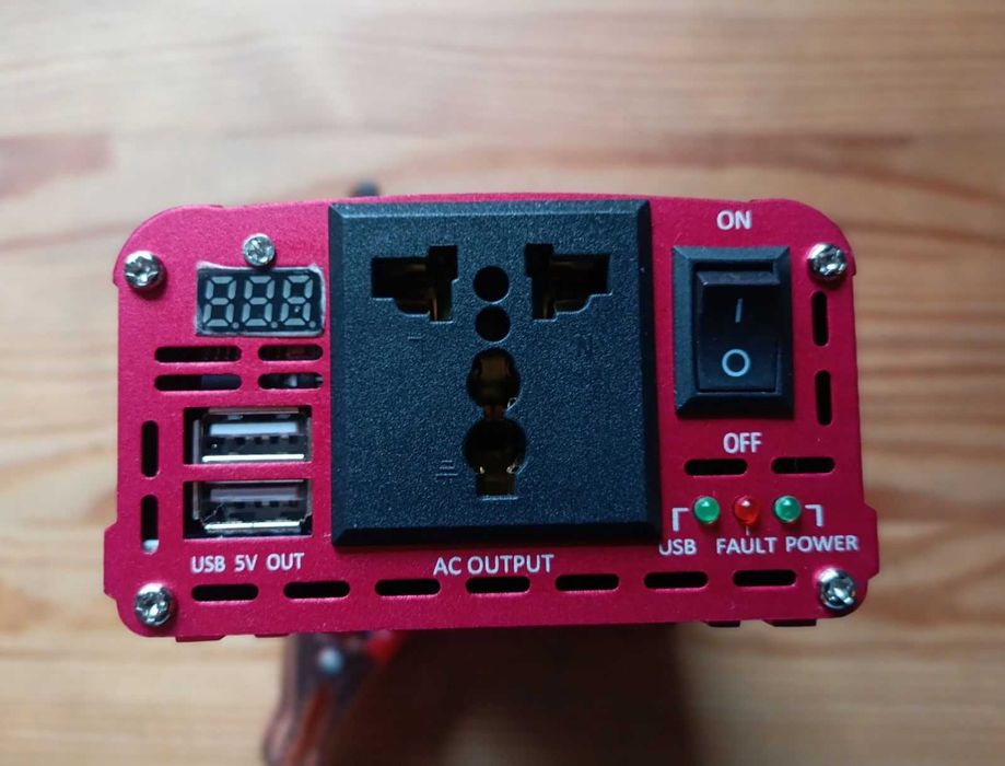 Преобразователь / Инвертор напряжения LVYUAN с 12 на 220 В - 1500 Вт