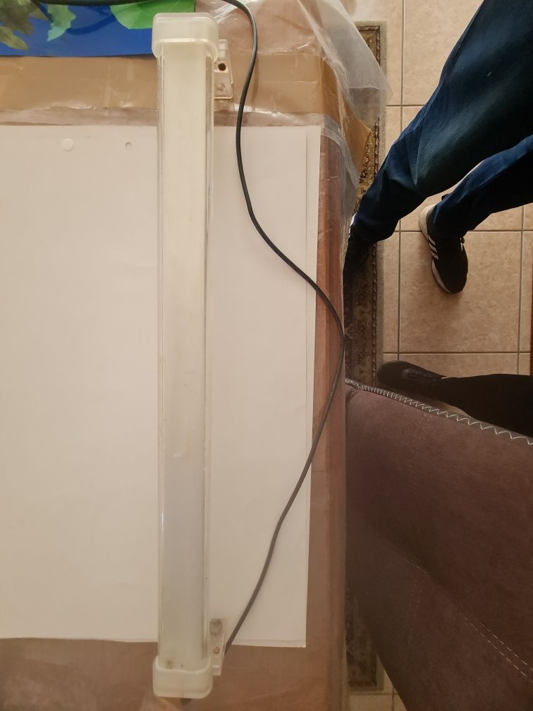Calha extensivel led com temporizador