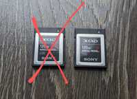 Karta XQD Sony 120 gb