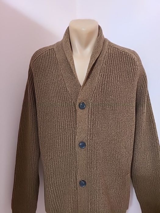 Мужской, вязаный кардиган 54 размер.