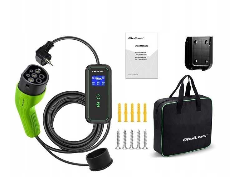Ładowarka do samochodu elektrycznego mobilna 3,5kW EV 2 w 1 230V