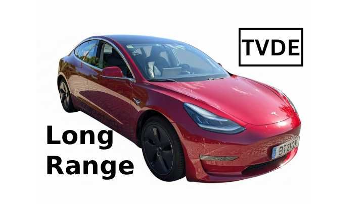 Tesla Model 3 TVDE - Motorista (Long Range)