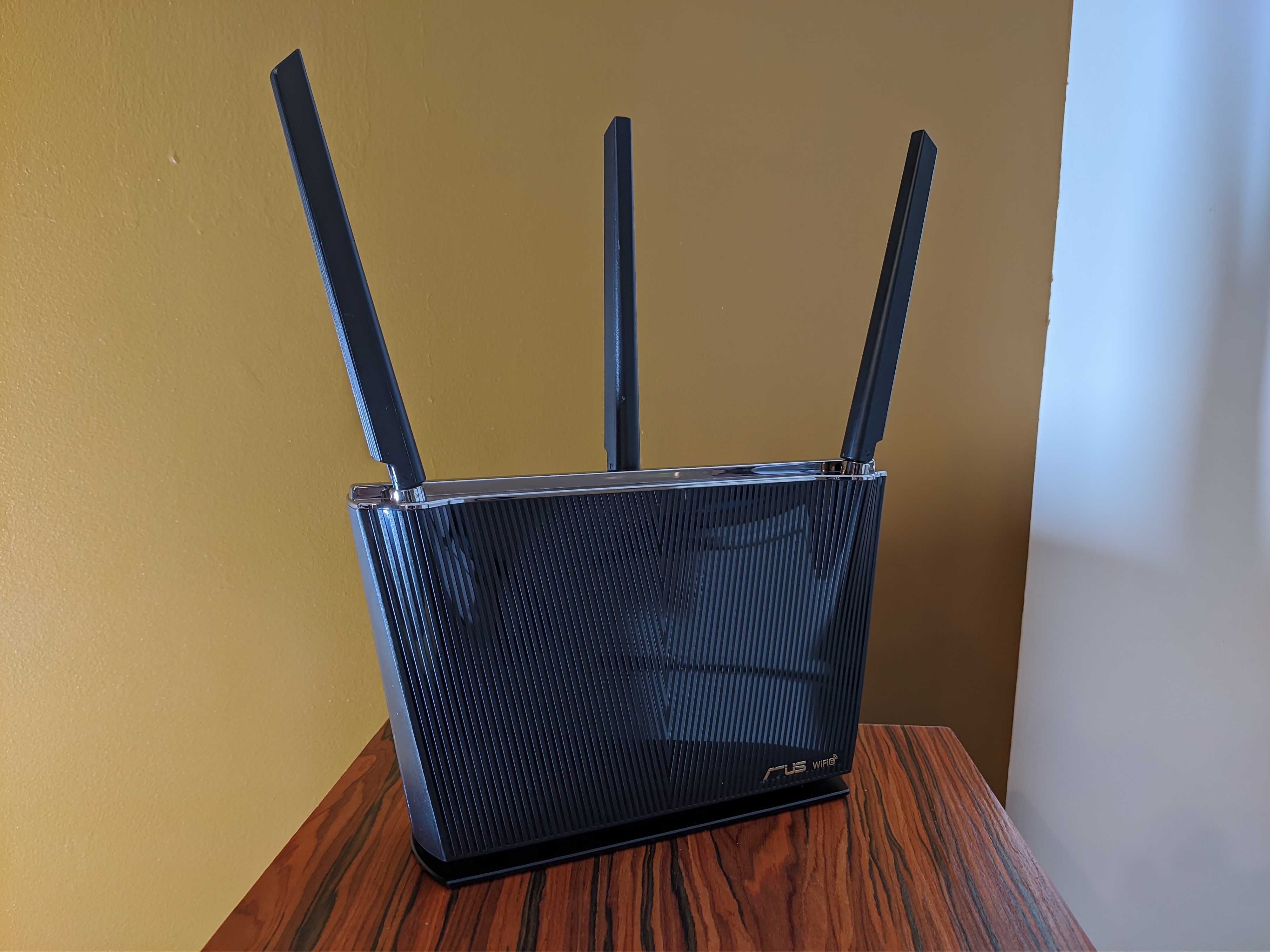 Router ASUS AX68U, AX2700, MESH, WiFi6, QoS, USB, GWARANCJA, FV #12
