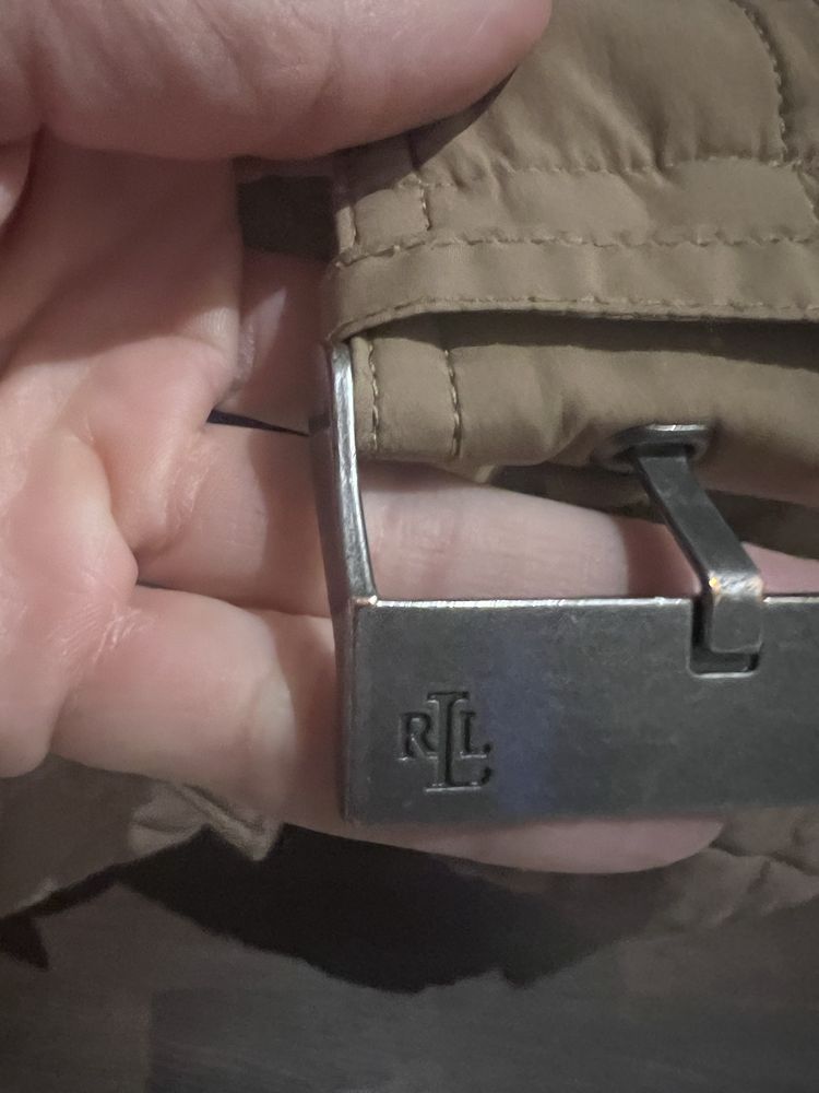 Pikowana kurtka plaszcz damski Ralph Lauren M