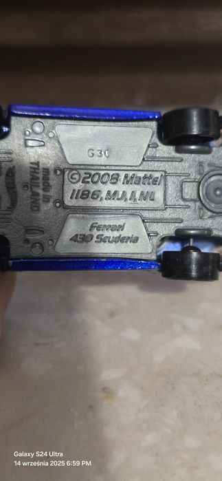 Hot Wheels Ferrari 430 Scuderia Unikat