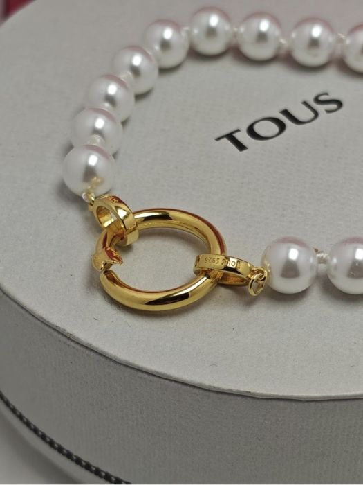 Ogniwo okrągłe 1,6 cm do biżuterii hold srebro vermeil 925