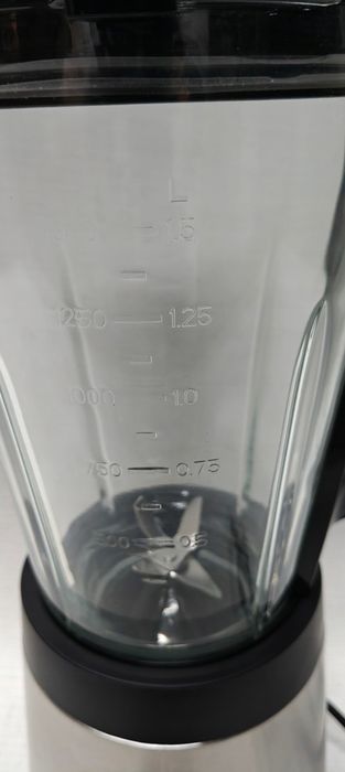 Blender Kielichowy Stojący Ambiano 600W 1,5L Szklany Kielich