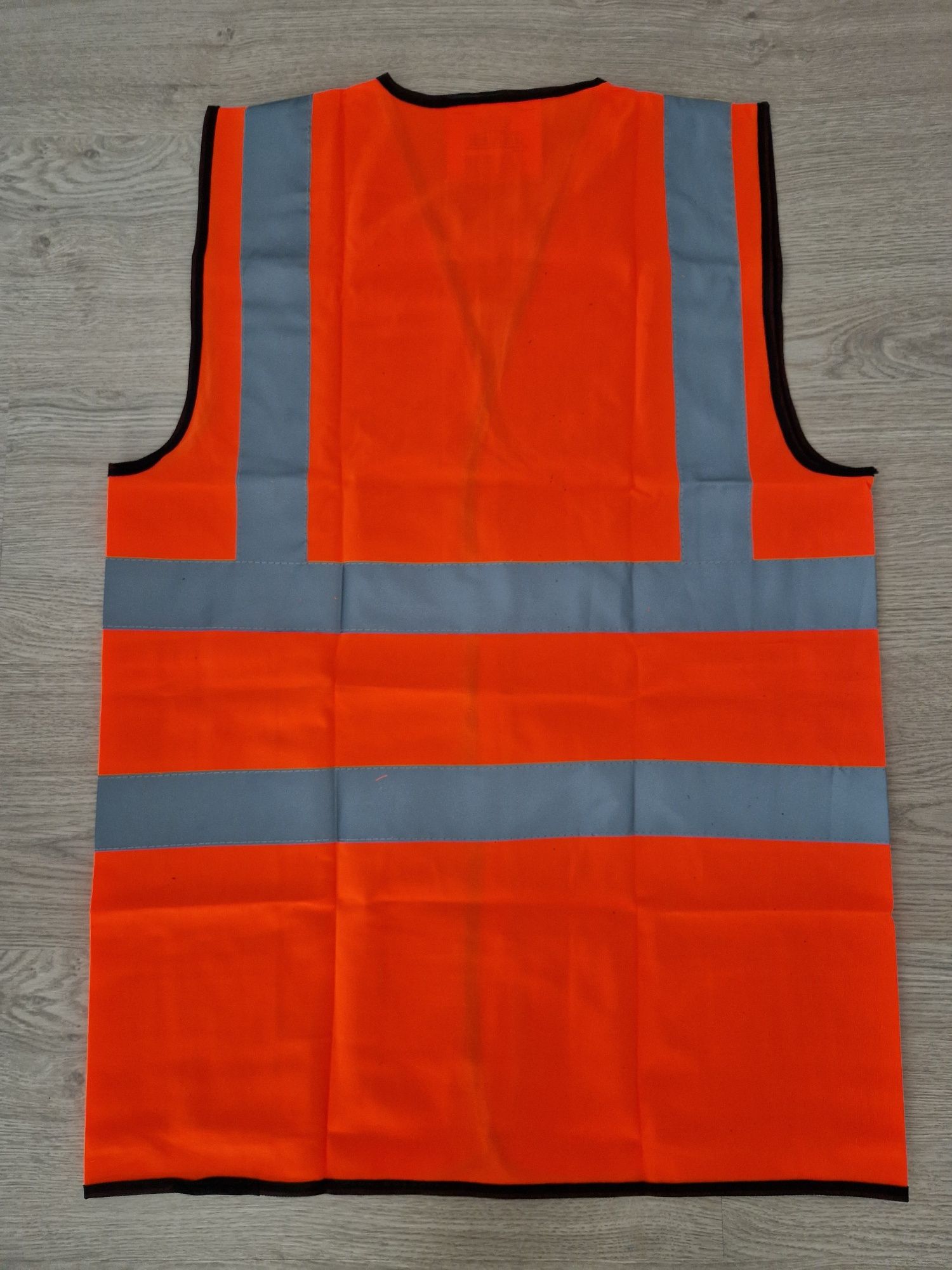 Coletes refletor laranja ISO 20471. Vários tamanhos