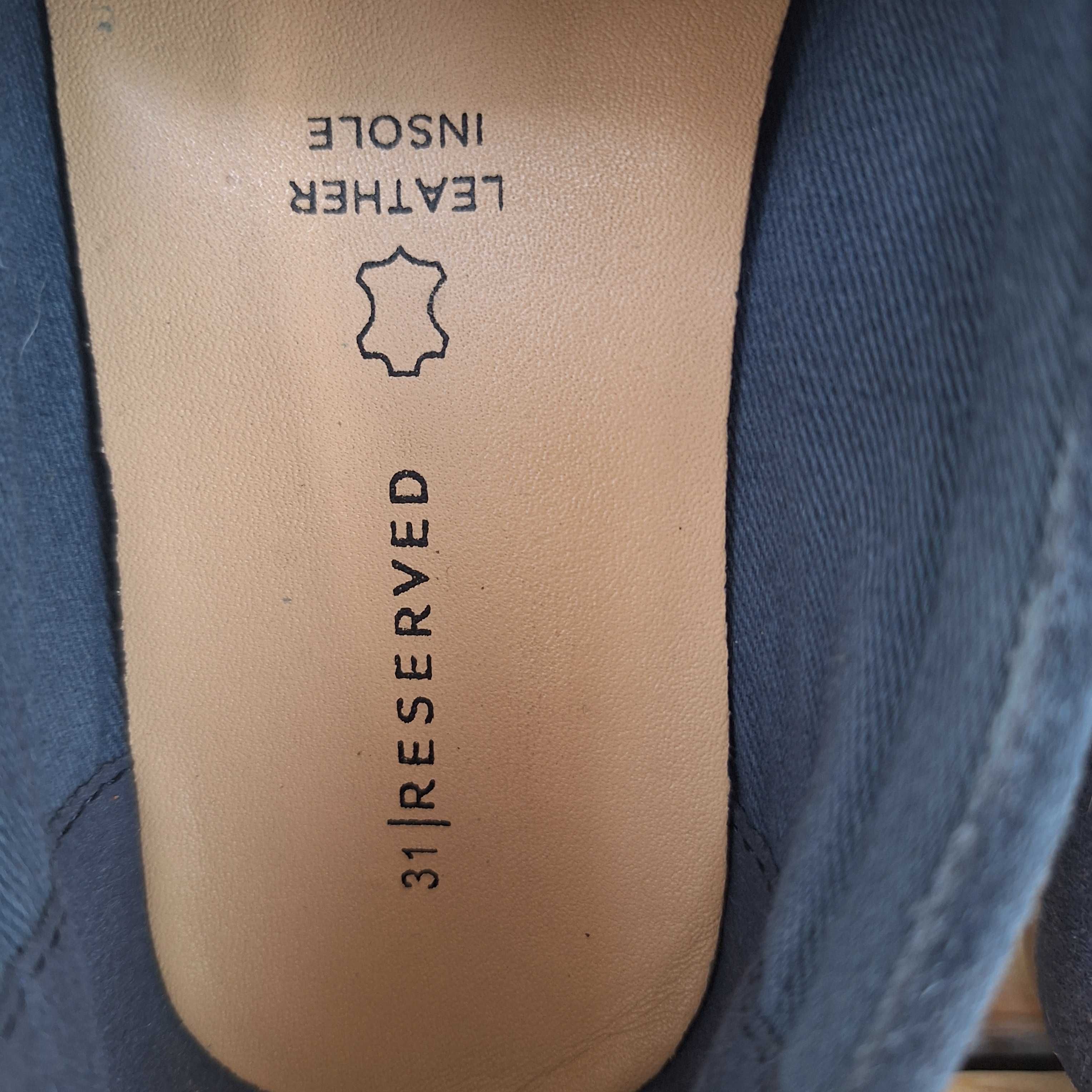 Лофери замшеві 31 розмір Reserved
