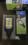 Lampa solarna, Solarne zasilanie Lampa Led COB zewnętrzna IP65