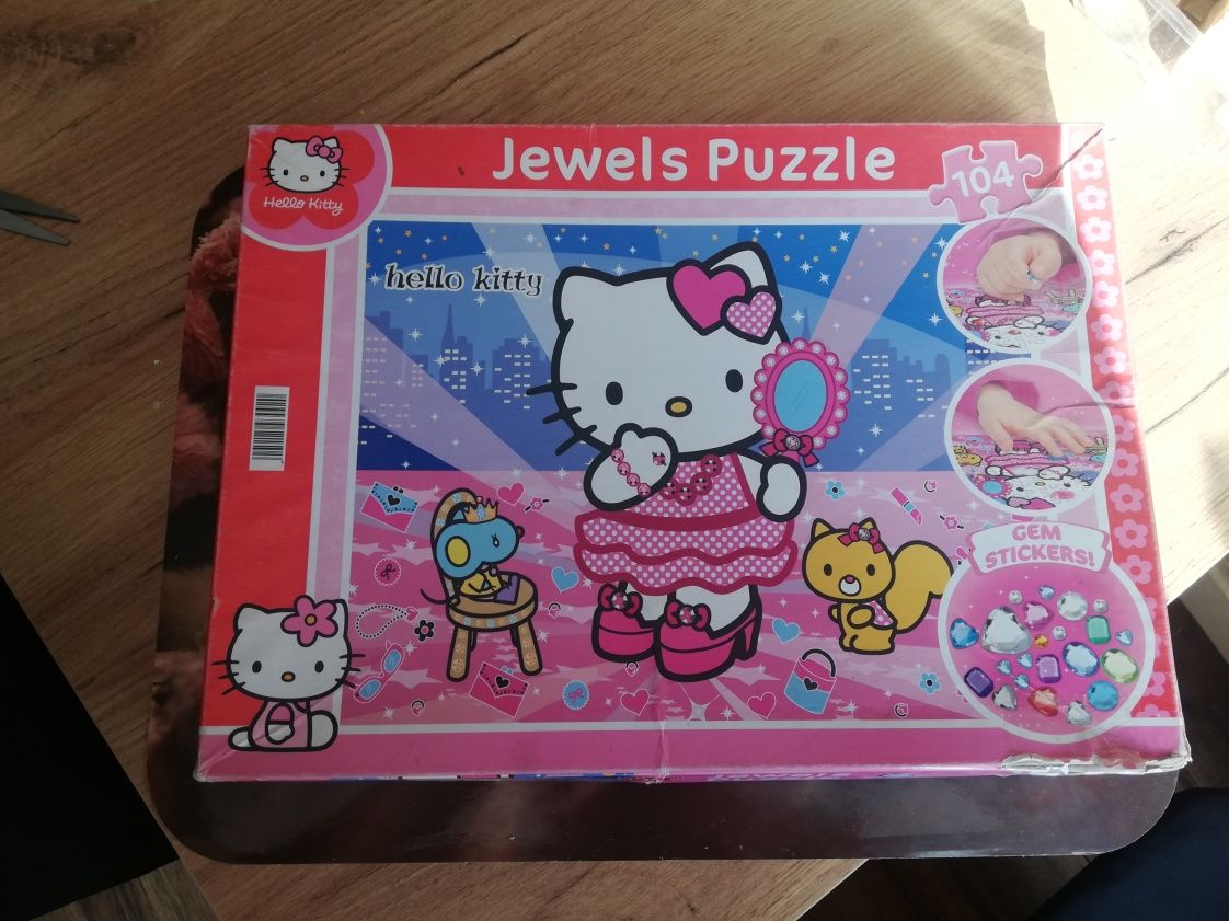Puzzle 104 elementy Hello Kitty