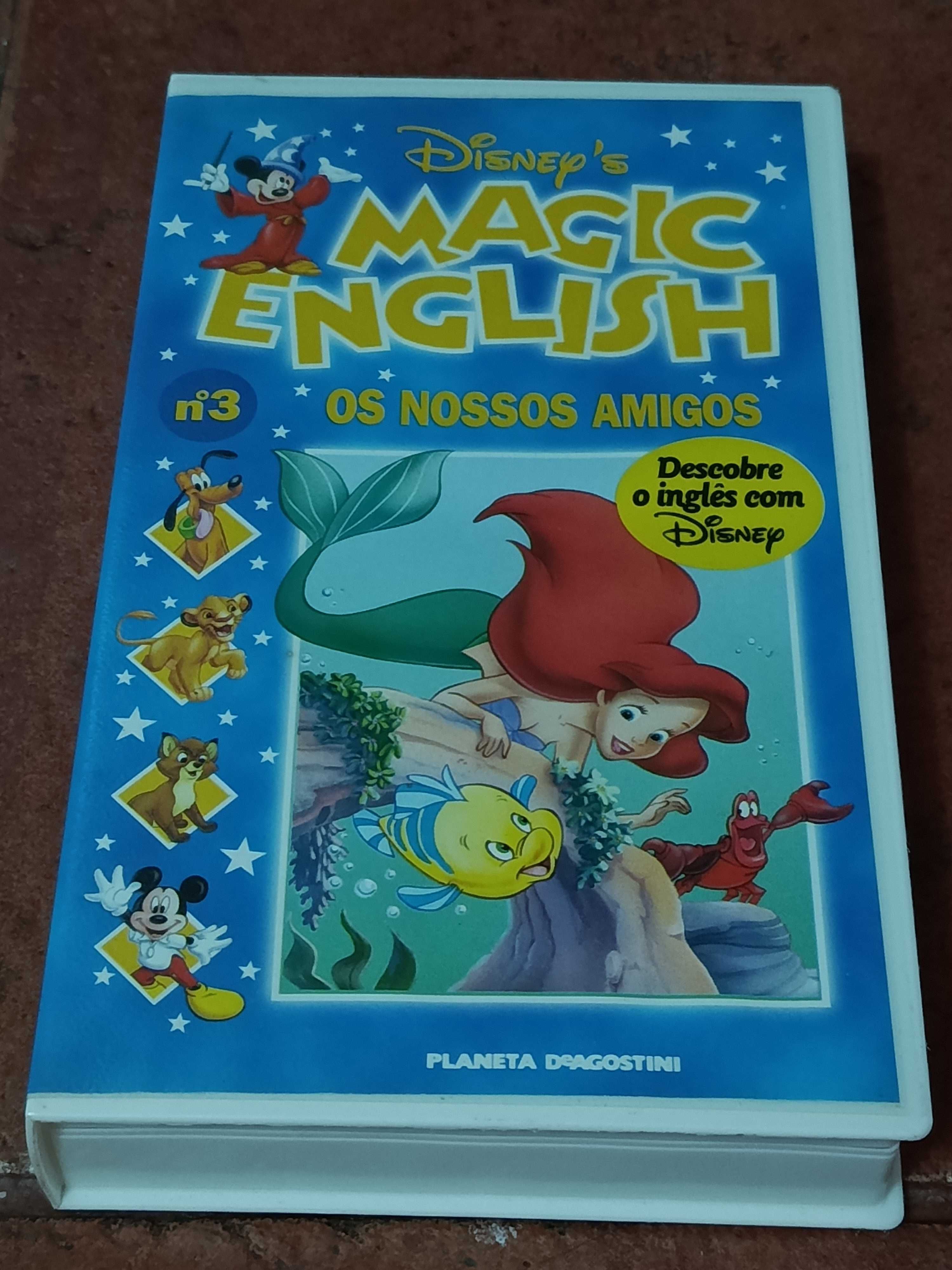 32 Cacetes coleção Magic English da Disney- Originais