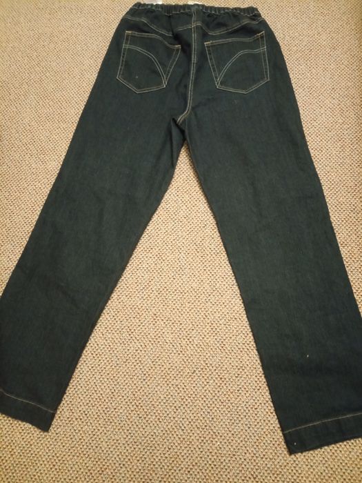 Jeansy nowe z metką 46 ciemny granat Lidl