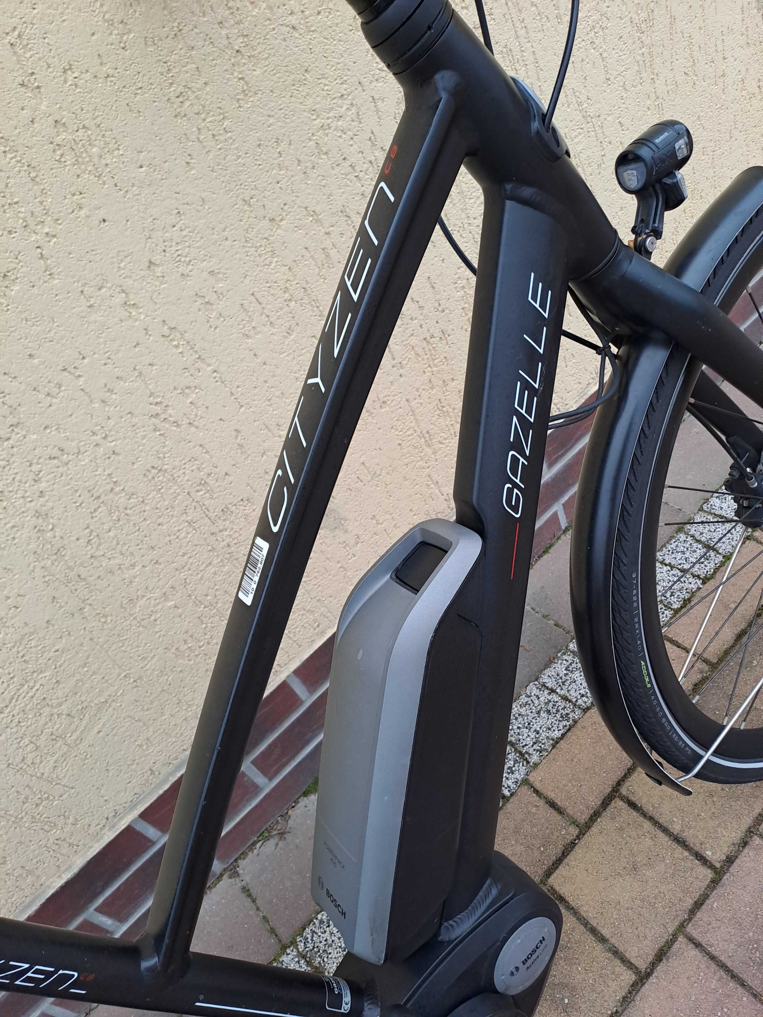 Gazelle Cityzn C8, elektryczny rower holenderski/BOSCH/Alu/8Nexus/57cm