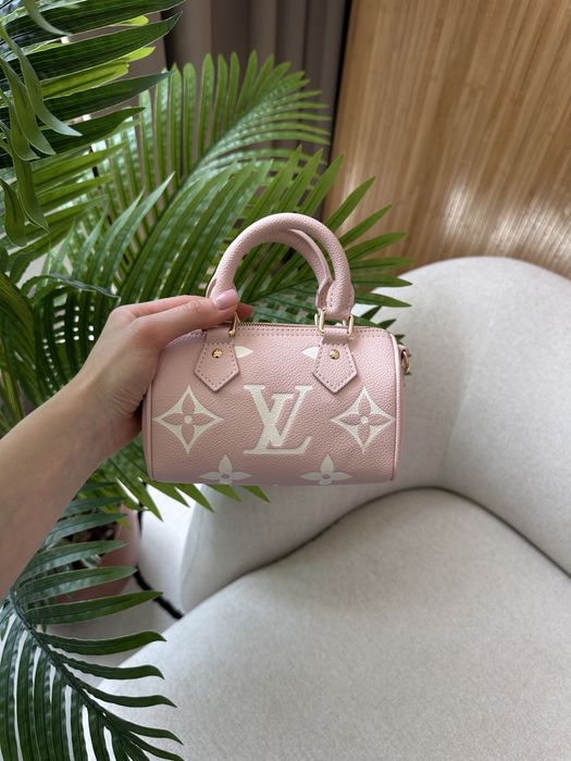 Torebka Louis Vuitton speedy nano mini pink