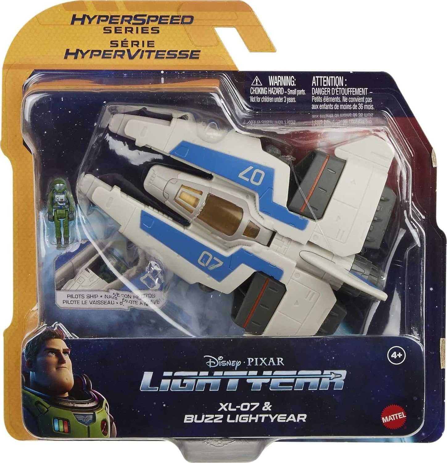 Космічний корабель Mattel Lightyear Toys Hyperspeed Xl-07 Spaceship