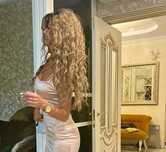 Peruka blond karmelowy afro loki kręcone włosy blonde wig