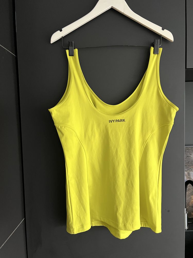 Adidas ivy park komplet top bluzka rękawy xxxxl neon nowy