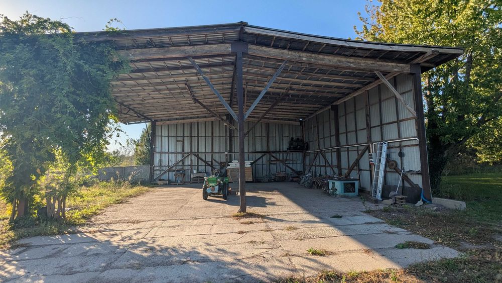 Parking na zimę dla kamper, łódka, motorówka itp.