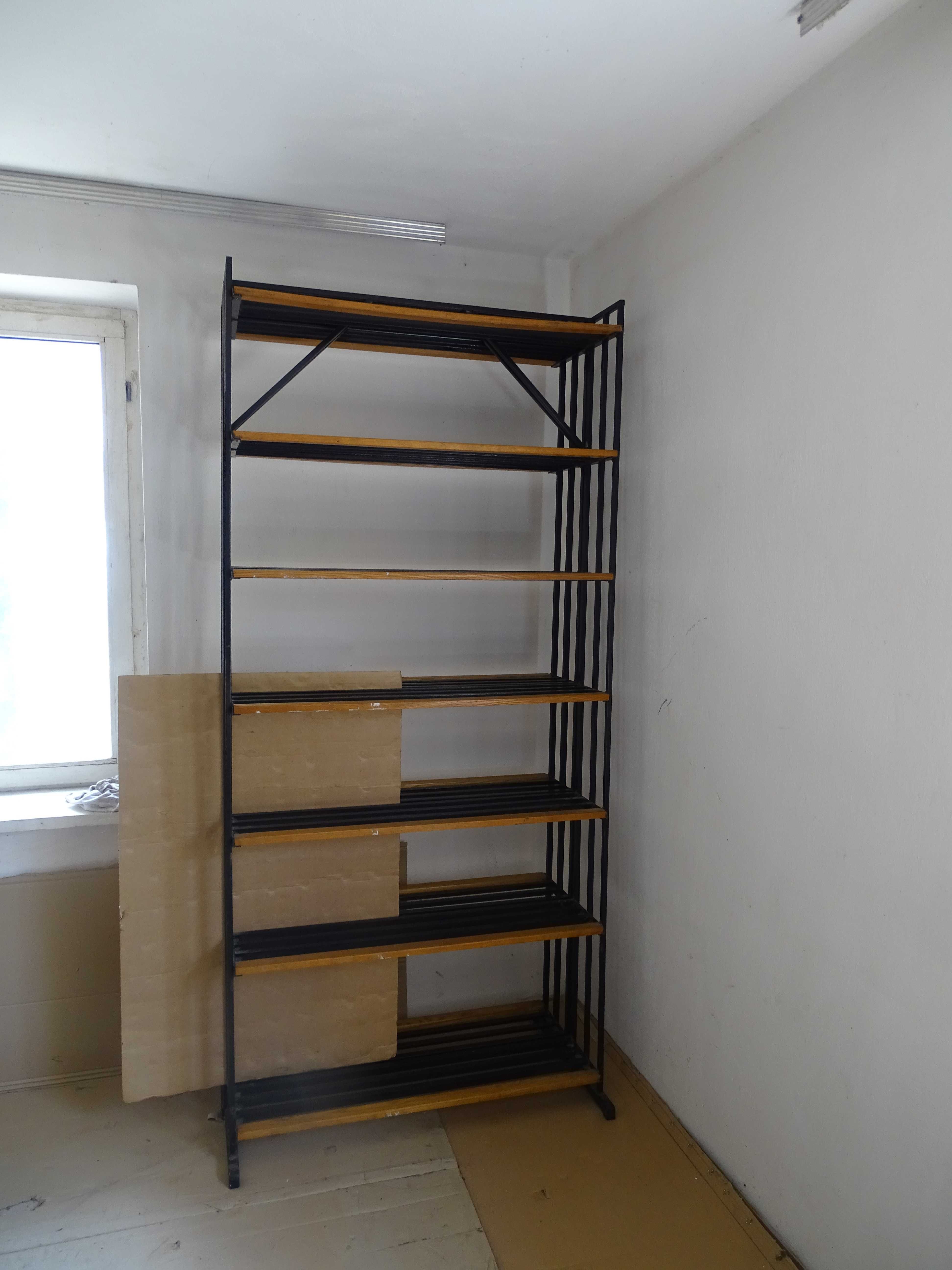 regał magazynowy z lat 70-80 solidny -2 szt