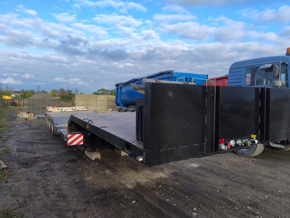 Naczepa niskopodwoziowa Schmitz mocna wciągarka!