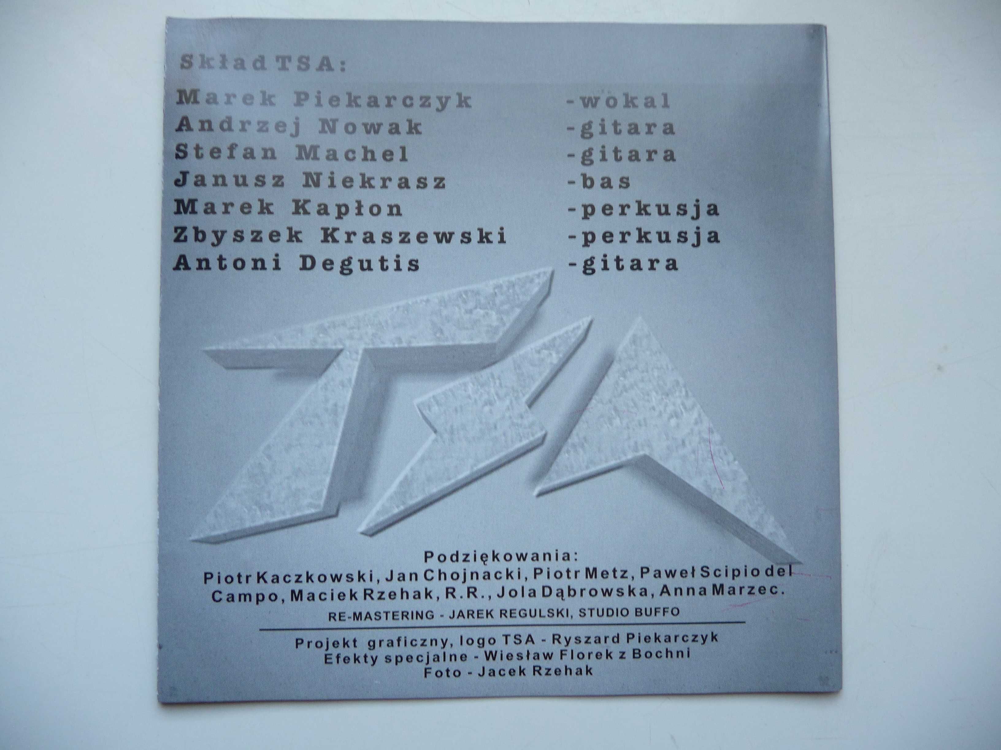 TSA ‎– The Best Of TSA / 1 Press CD / 1997 / Piekarczyk / Nowak / RARE
