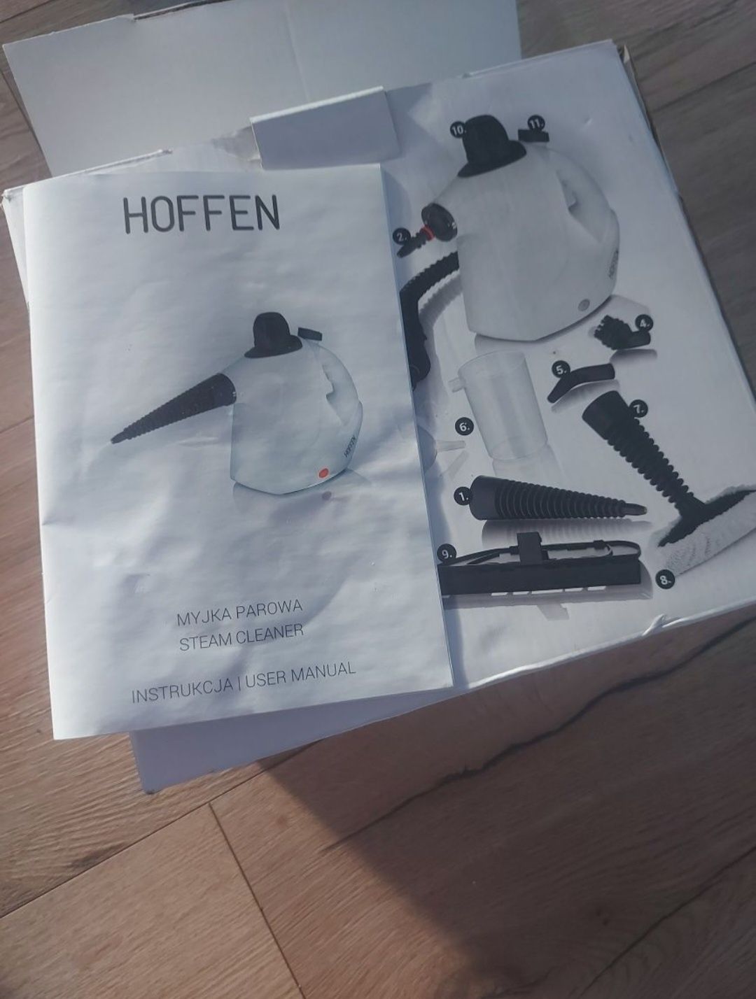 Nowa myjka parowa hoffen parownica