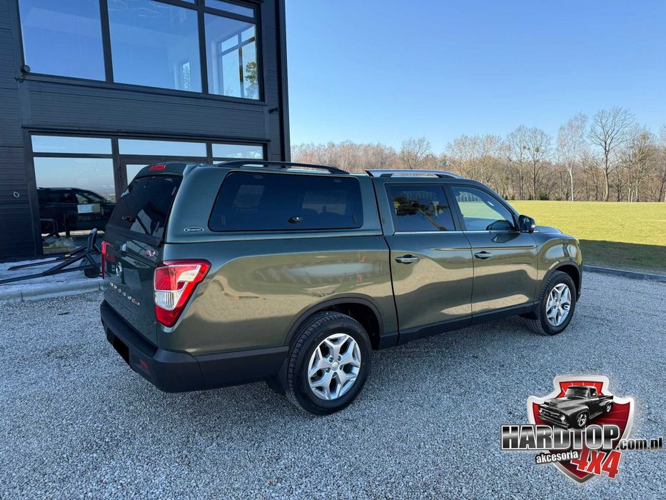 Zabudowa paki Ssangyong Grand Musso Szyby Podnoszone Hardtop na Pakę