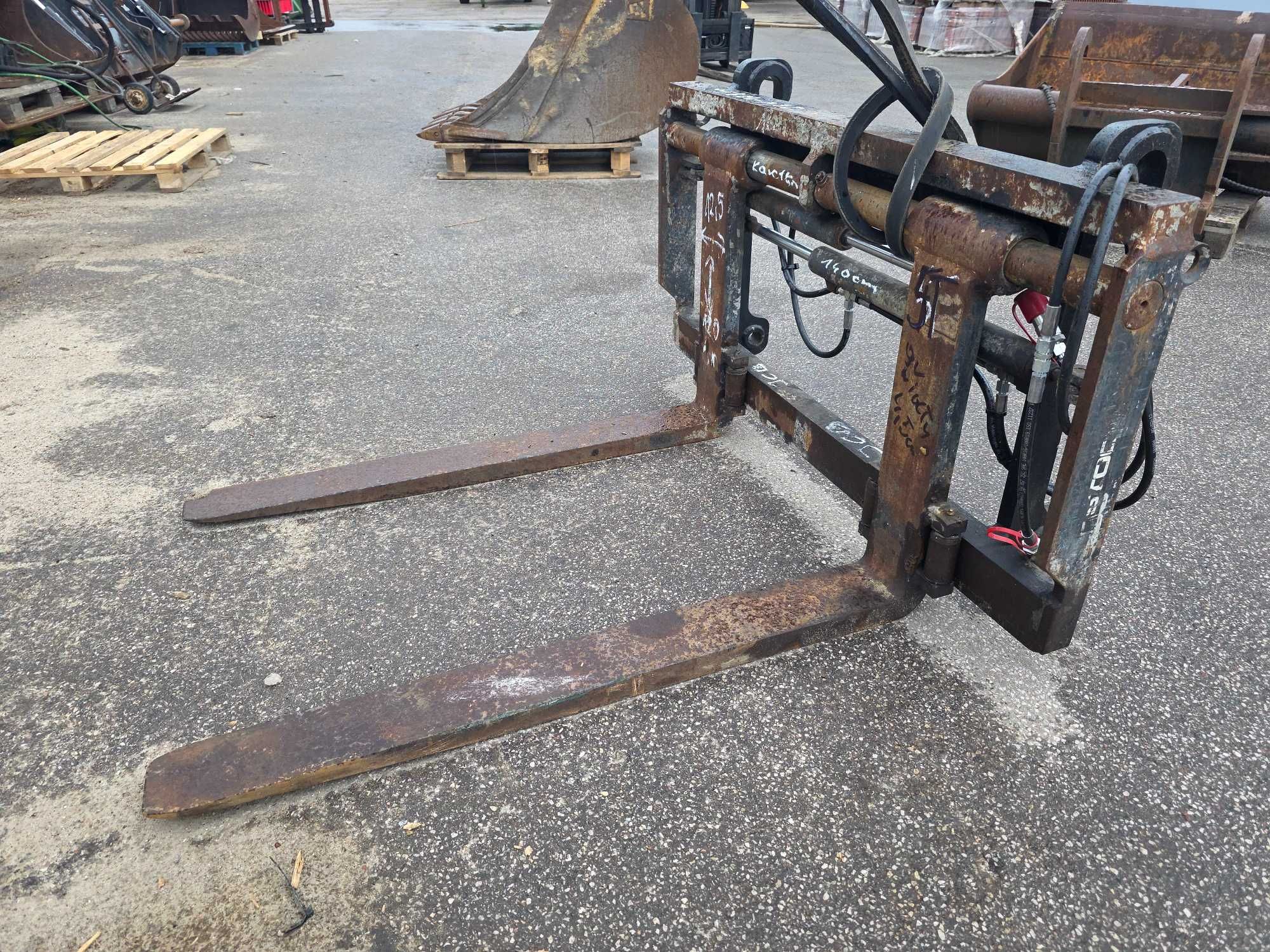 Widly hydrauliczne przesuwne do jcb ladowarki