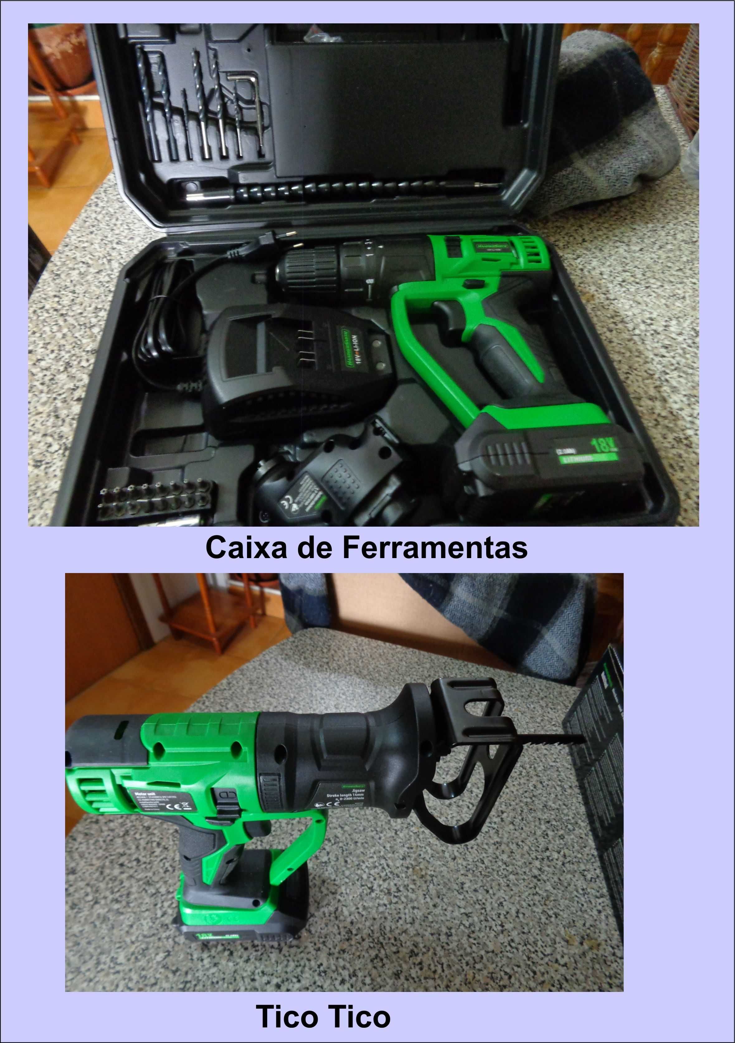 Conjunto de Ferramentas com garantia