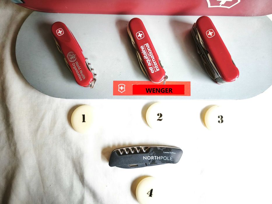 Canivetes Victorinox e Wenger