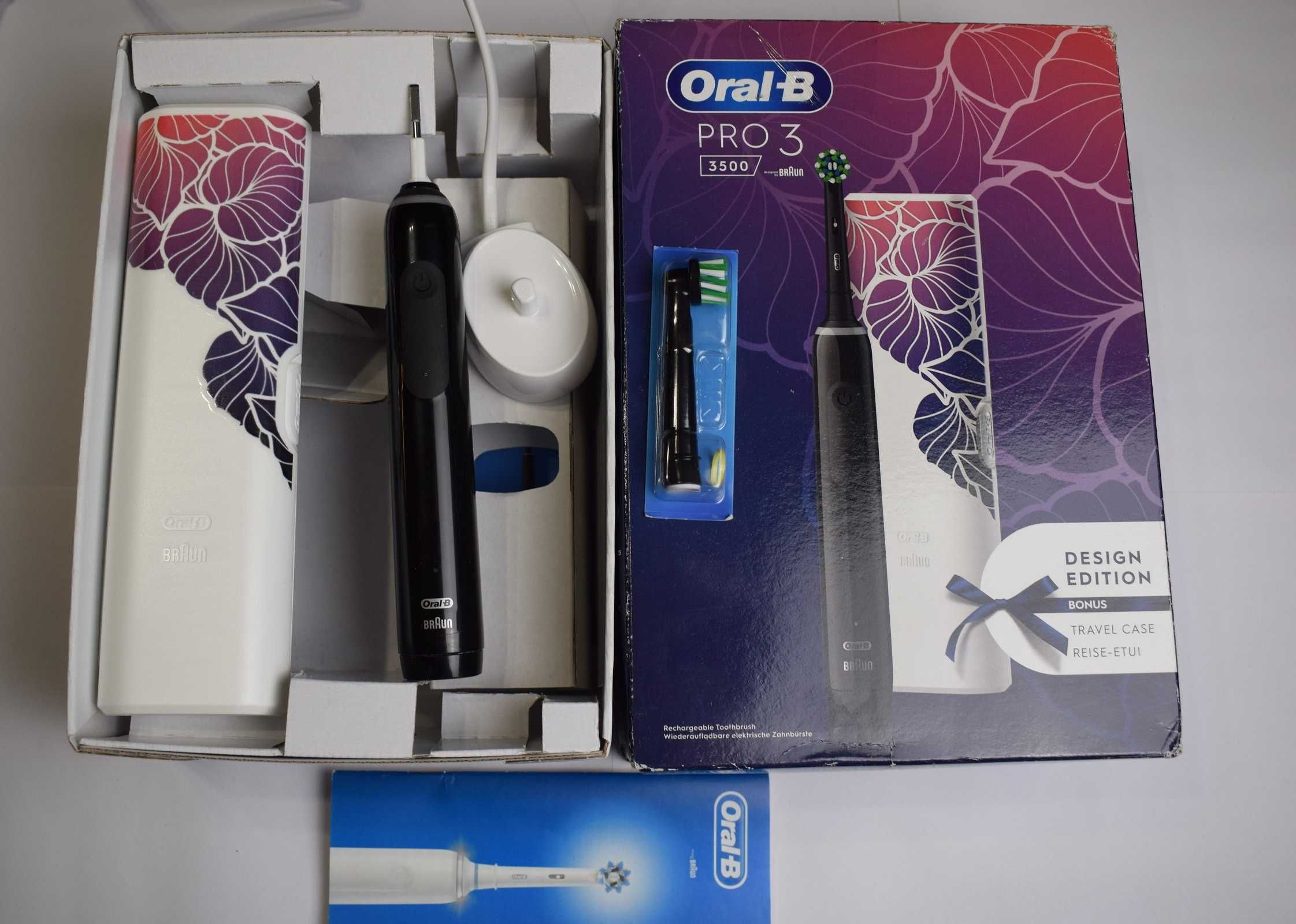 Szczoteczka elektryczna Oral-B Pro 3 3500 czarna