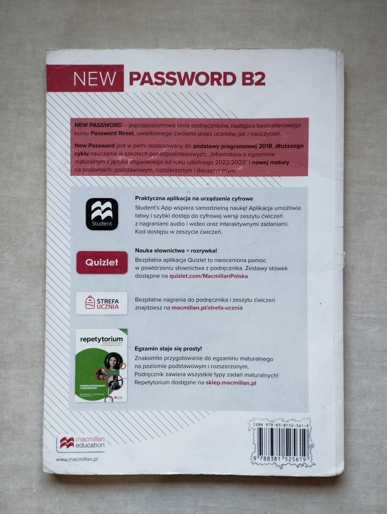 New Password B2 język angielski