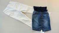 Spodnie + spódnica   odzież ciążowa Rozmiar 42 / S