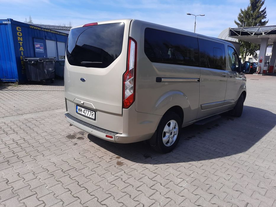 Ford tourneo custom 2017rok 8 osób  Salon Polska 170 KM niski przebieg