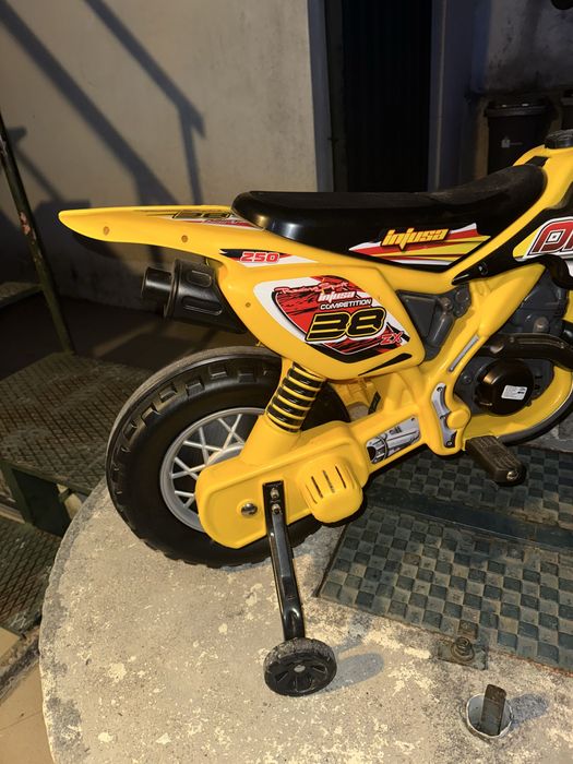 Moto cross 12V criança